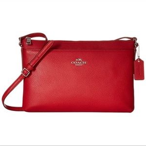 Coach Polished Pebble Journal Crossbody Purse